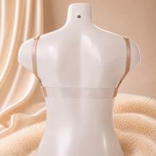 Plus Size Bras & Bralettes - أبيض - مشاهدة 5
