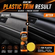 GKW Pasta Poles Mobil Serbaguna Aroma Jeruk Krim Pengkilap untuk Cat, Ban, Kulit, Interior, Plastik dengan Bonus Spons - 100ml + spons - View 3