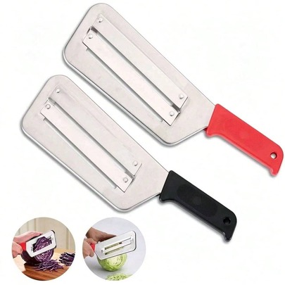 Stainless Steel Cabbage Slicer, Handheld Vegetable Shredder Kitchen Chopper