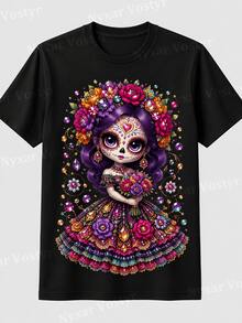 Women T-Shirts - Black - View 1