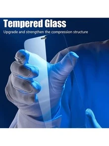 CASECOPS 3 Stücke gehärtetes Glas Bildschirmschutzfolie, kompatibel mit iPhone 17 Pro Max/17 Pro/17/16 Pro Max/16 Pro/16/15 Pro Max/15 Pro/15/14/13/12/11 Serie, hochauflösend kratzfest, 2.5D gebogene Kante, kompatibel mit Handyhülle, blasenfrei, anti-fingerabdruck, glatte Oberfläche, langanhaltend, einfache Installation, hochwertige Handy-Zubehör - 3 STÜCKE - Übersicht 8