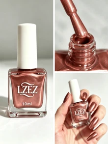 1 Botol 10ml Kutek Kuku Berbasis Air - LZEZ Kutek Kuku Berbasis Air yang Dapat Dilepas, Cepat Kering, Tahan Lama, Tidak Perlu Dipanggang, Multifungsi, Mencerahkan, Sempurna untuk Seni Kuku - MultiWarna - View 27