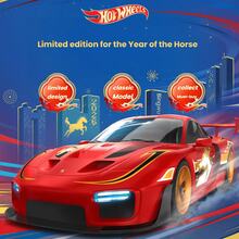 Hot Wheels Model Mobil Miniatur Kreatif Ukuran Saku Skala 1:64 Porsche 935 "Tahun Kuda" JNF49 - MultiWarna - View 5