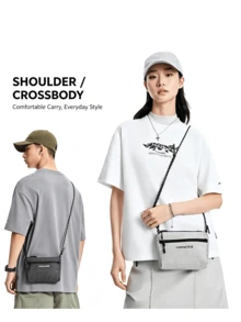 LI-NING Crossbody Bags Unisex Crossbody Bags ABDW201 Legit Official Store - Black - View 2