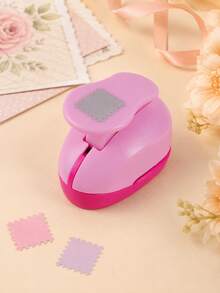 Stamp-Pattern Portable Handheld Puncher, Used For Scrapbooking, DIY Card Making, Photo Albums, Paper Crafts, A Must-Have Cutting Tool For School - Multicolor - View 13