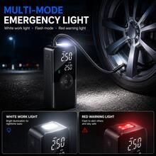 Carsun Tire Lnflator Portable Air Compressor Tire Air Pump,150PSI, 3x Inflation Speed, One-Touch Preset With Auto Shut-Off, Hidden Rear Storage Box, Inflation And Deflation Function, With LED Light - SOS Red Light,Car Accessories - Wireless Digital Display - Dual Screen - View 11