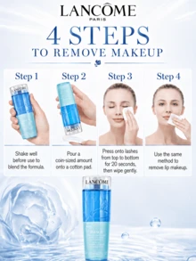 Lancôme Instant Eye & Lip Makeup Remover, Full Size 125ml, Sample 30ml, Deep Cleansing, Gentle And Non-Irritating, Suitable For All Skin Types - Makeup Remover - View 10