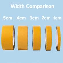 2 Rolls/1 Roll Strong Adhesive Fabric Tape, No-Cut Multi-Functional Damage Free Hem Alteration Tape, Suitable For Fabric Clothing No-Sew Self-Adhesive Fixing Patch, Double Sided - A - View 4
