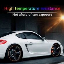 8M Universal Car Rim Protect Strip Wheel Edge Protector Car Wheel Sticker Tire Protection Care Covers Car Styling - Multicolor (8m) - View 5