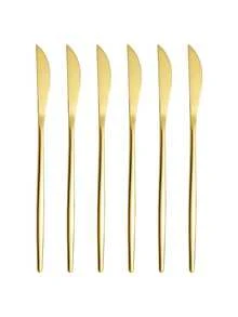 6/12/24pcs Stainless Steel Steak Knives, Suitable For Home Kitchen, Hotel, Restaurant, Eatery - View 6
