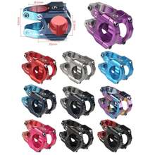 1pc CNC Ultra-Light Aluminum Alloy Bicycle Handlebar, High-Strength Hollow Short Mountain Bike Handlebar - Multicolor - View 1