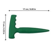 1/2pcs Hand-Held Soil Auger - Suitable For Planting Seedlings And Bulbs, With Hole-Making And Sowing Functions, Reusable Gardening Tool - Planter - View 7