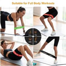 Set Pita Resistensi TPE Multi-Spesifikasi 2/3/5 Buah, Pita Elastis untuk Latihan Squat, Pinggul, Bokong, Yoga, dan Latihan Kebugaran Seluruh Tubuh di Rumah - MultiWarna - View 3