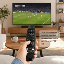 Reletech MR20GA Universal Smart Remote Control, Compatible With Multiple Models, Supports Video Button/Alexa - Black - View 5