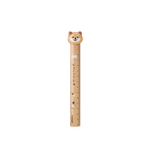 15cm Cute Pom Pom Ruler With Scale, Wavy Line Design, Aesthetic For Kids And Girls - Multicolor - View 11