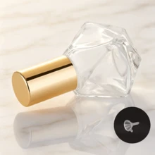 8ml 空可填充玻璃滾珠瓶，附金屬滾珠，便攜式精油與香水容器，適合旅行、手提包，男女通用 - 彩色 - 查看 9