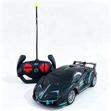 1:18 Scale Remote Control Racing Car, Equipped With Bright LED Headlights, 2.4GHz High-Speed Drift RC Car, Suitable For Children 3+ Boys And Girls Indoor Outdoor Toy Gift (Batteries Not Included) - Multicolor - View 14