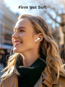 Earbud TWS Bluetooth Nirkabel dengan Peredam Kebisingan, Kualitas Suara Stereo HiFi, Casing Pengisian Daya Nirkabel, Desain In-Ear Tahan Air, Cocok untuk Perjalanan, Kebugaran, Aktivitas Luar Ruangan, dan Penggunaan Sehari-hari - A - View 5