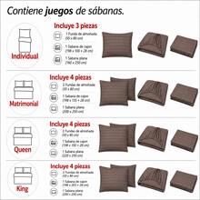 AMOROSA Sheet Sets With Pillowcases - Coffee Brown - View 3