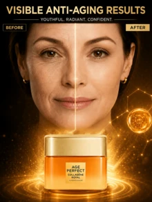 L’Oreal Paris L'Oréal Paris Age Perfect 膠原蛋白面霜 4入組 共60ml，保濕、有效控制水分含量，適合乾性與混合性肌膚 - 金致臻顏新花蜜膠原乳霜小樣 - 查看 9
