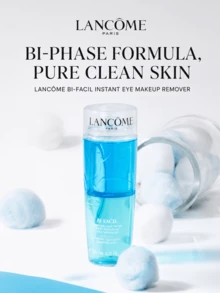 Lancôme Instant Eye & Lip Makeup Remover, Full Size 125ml, Sample 30ml, Deep Cleansing, Gentle And Non-Irritating, Suitable For All Skin Types - Makeup Remover - View 8