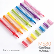 Languo New Erasable 12/36 Colors Whiteboard Markers, Adheres To Whiteboard, Glass, Ceramic, Plastic Surfaces, Suitable For Office, School Teacher's Day Drawing Teaching And Home Learning Whiteboard Teaching - Sets - View 4