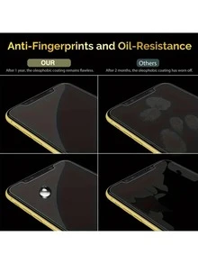 CASECOPS 3 Stücke gehärtetes Glas Bildschirmschutzfolie, kompatibel mit iPhone 17 Pro Max/17 Pro/17/16 Pro Max/16 Pro/16/15 Pro Max/15 Pro/15/14/13/12/11 Serie, hochauflösend kratzfest, 2.5D gebogene Kante, kompatibel mit Handyhülle, blasenfrei, anti-fingerabdruck, glatte Oberfläche, langanhaltend, einfache Installation, hochwertige Handy-Zubehör - 3 STÜCKE - Übersicht 9