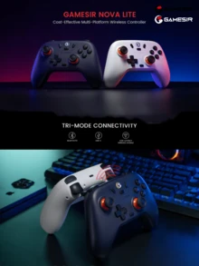 GAMESIR T4 Nova Lite Game Controller, Supports Fast Pairing And Seamless Switching Across Multiple Devices, Stable Connection With Zero Latency, 2.4G/Bluetooth/Wired Instant Connection, Compatible With Switch/Steam/Android/IOS - View 9