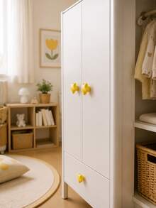 Yellow Cabinet Handles Decorative Drawer Pulls, Suitable For Baby Room Furniture, Vanity, Wardrobe Decorative Hardware Accessories - Handle - View 5