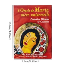 Universal Mother Themed Oracle Cards, French Version Spiritual Divination Oracle Card Deck, Inspirational Meditation Reading Cards For Party Beginners Gift - Multicolor - View 5