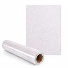 Holographic Laminating Sheets Clear Self-Adhesive Sticker Paper Transparent Waterproof Overlay For Stickers, Star Patterns - Star - View 1
