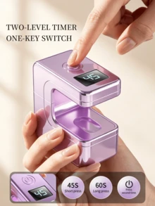 XEIJAYI Lampu Kuku UV LED Mini Isi Ulang, Cocok untuk Kuku Gel, Mesin Lampu Pengering Kuku Cepat, Lampu Pengering Kuku Gel UV LED, Alat Kuku, Peralatan Salon Isi Ulang - MultiWarna - View 4