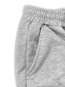 1 Set Men's Loose Casual Sports T-Shirt And Straight Leg Pants, Solid Color Striped, Suitable For Outdoor, Commuting, Vacation, Sports, Fitness, Jogging, Hiking, Training - White - View 3