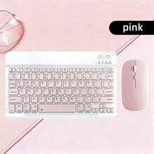 Teclado inalámbrico recargable ultrafino, compatible con iPad, Pro, Mini, Air, compatible con sistemas iOS, Android y Windows, 30 días de uso con una sola carga, teclado inalámbrico de 10 pulgadas - Ver 19