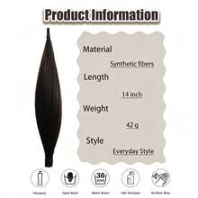 Magic Wand Bun Hair Extension For Women, Self-Wrapping Magic Wand Flower Bun Styling Hair Piece, Invisible Seamless Ponytail Hair Volume Enhancer, Fluffy Hair Accessory - Coffee Brown - View 2