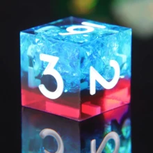 7pcs D&D Dice Set, Sharp Edge Dice Set, D&D Role Playing Game Polyhedral Dice, Suitable For Tabletop Role Playing Games - Multicolor - View 6