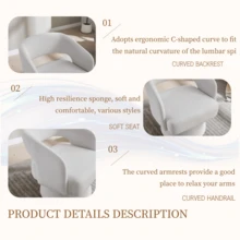Home Theater Seating - 米色 - 查看 6