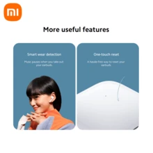 Xiaomi Redmi Buds 3 Global Version True Wireless Earbuds Bluetooth 5.2 12mm Driver IP54 Waterproof Semi-In-Ear Headphones 20H Total Playback Dual Mic Call Noise Cancelling Touch Control Sports Earphones - View 10