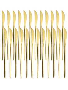6/12/24pcs Stainless Steel Steak Knives, Suitable For Home Kitchen, Hotel, Restaurant, Eatery - View 7