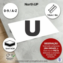 Decorative Letters & Numbers - LETRA-U - Görünüm 5