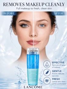 Lancôme Instant Eye & Lip Makeup Remover, Full Size 125ml, Sample 30ml, Deep Cleansing, Gentle And Non-Irritating, Suitable For All Skin Types - Makeup Remover - View 9