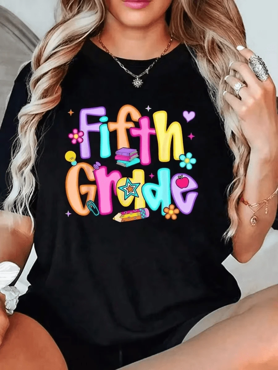 Women T-Shirts - 黑色 - 查看 1