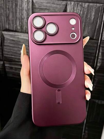 Luxury Crossbody Lanyard Magnetic Wireless Charging Phone Case, Compatible With IPhone 18 ProMax 18Pro 17 ProMax 17Pro 16 15 14 13 12 11 Pro Max 16 15 14 Plus, Shockproof Lens Protection Back Cover