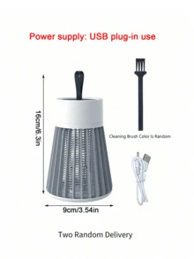 USB elektrischer Mückenkiller, tragbare UV Mückenabwehr Lampe, geeignet für Outdoor Picknick, Camping, Hotel, Zuhause - Moskitolampe - Übersicht 8