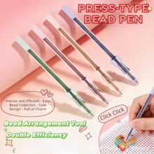 1 cây bút đựng hạt lưu trữ được, dụng cụ lấy hạt tự động bấm cầm tay, mượt mà không gây tắc, dụng cụ thủ công, đồ dùng thiết yếu cho người mới bắt đầu lắp ráp hạt - Nhiều màu - Xem 8