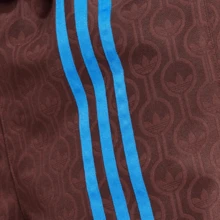 Adidas Spring/Autumn Men's Sports Pants, Vintage Jacquard Striped Casual Drawstring Long Pants JN5970 - Dark Gray Brown - View 3