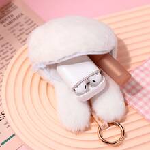 MIFFY MIFFY Gantungan Kunci Dompet Koin Plush, Dompet Mini Resleting Boneka Kelinci Lucu, Tempat Kartu dan Kotak Earphone Kelinci yang Menggemaskan, Gantungan Kunci Tas Lembut, Hadiah Natal, Cocok untuk Anak Perempuan, Anak-anak, Remaja, Hadiah Natal dan Ulang Tahun - MultiWarna - View 8