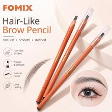 FOMIX 防水眉筆，長效妝效，打造完美眉型，專業精準塑形，通用眉筆-03# 灰棕色 - 03#灰棕色 - 查看 6