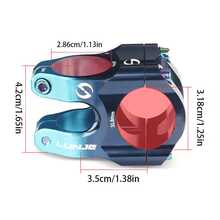 1pc CNC Ultra-Light Aluminum Alloy Bicycle Handlebar, High-Strength Hollow Short Mountain Bike Handlebar - Multicolor - View 6
