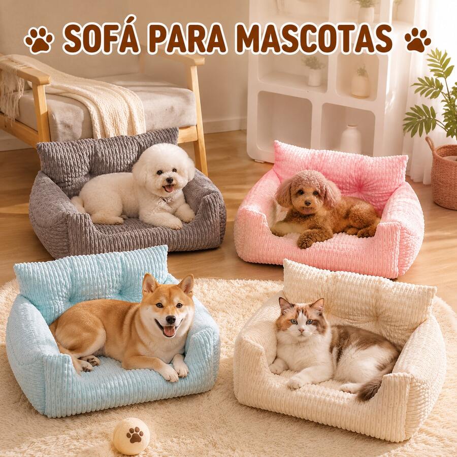 Pet Sofa - Multicolor - View 1